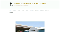 Desktop Screenshot of loavesandfishessoupkitchen.com